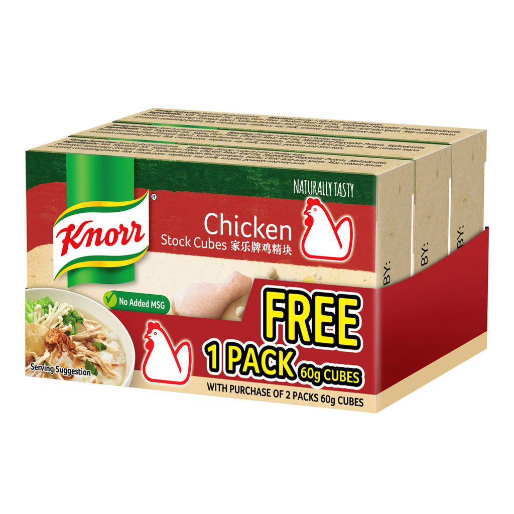 Knorr Stock Cubes Chicken (No Added MSG) NTUC FairPrice