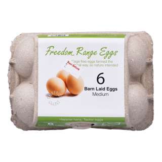 Freedom Range Barn Laid Eggs - Medium