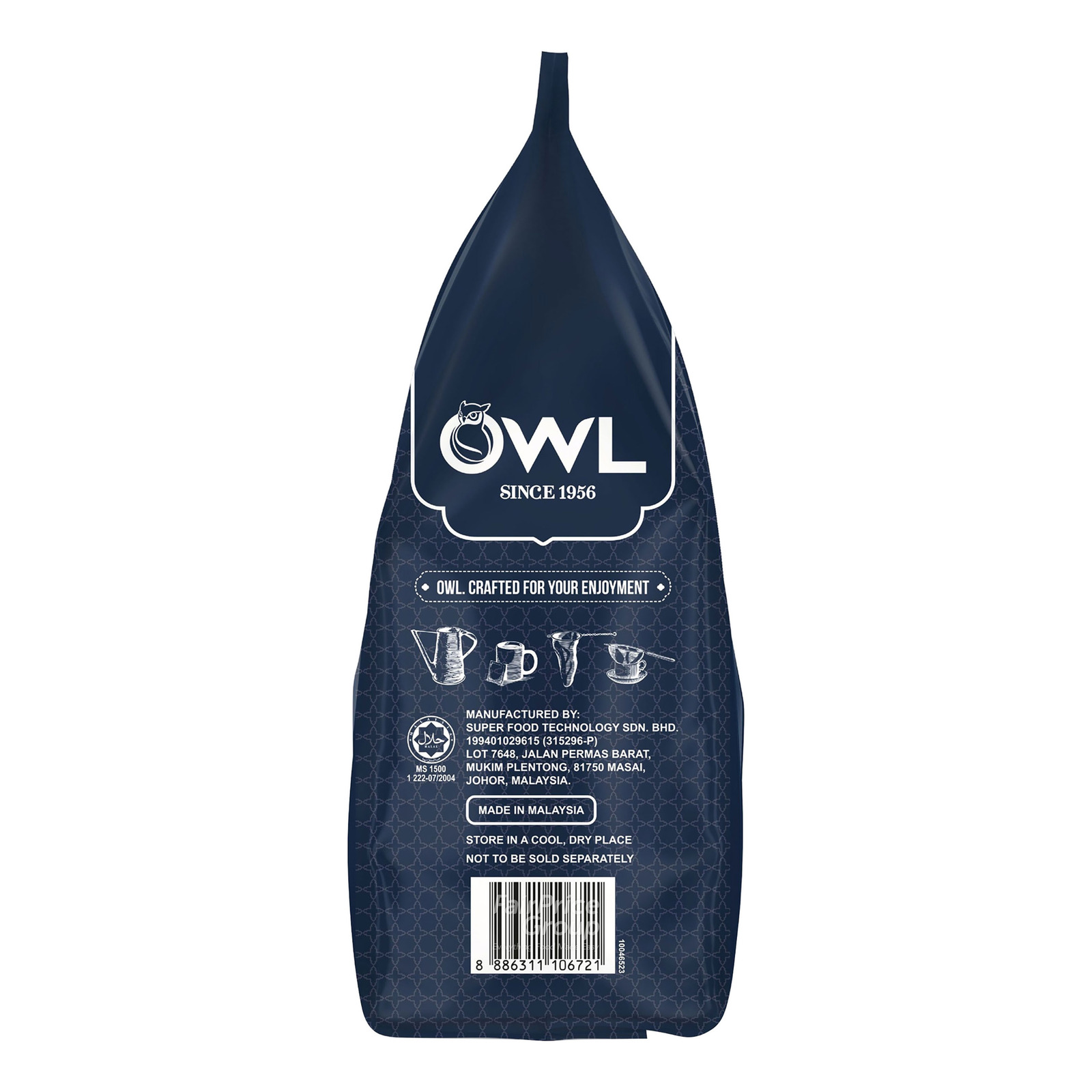 Owl 3 in 1 Instant Coffee - Regular Low Fat | NTUC FairPrice