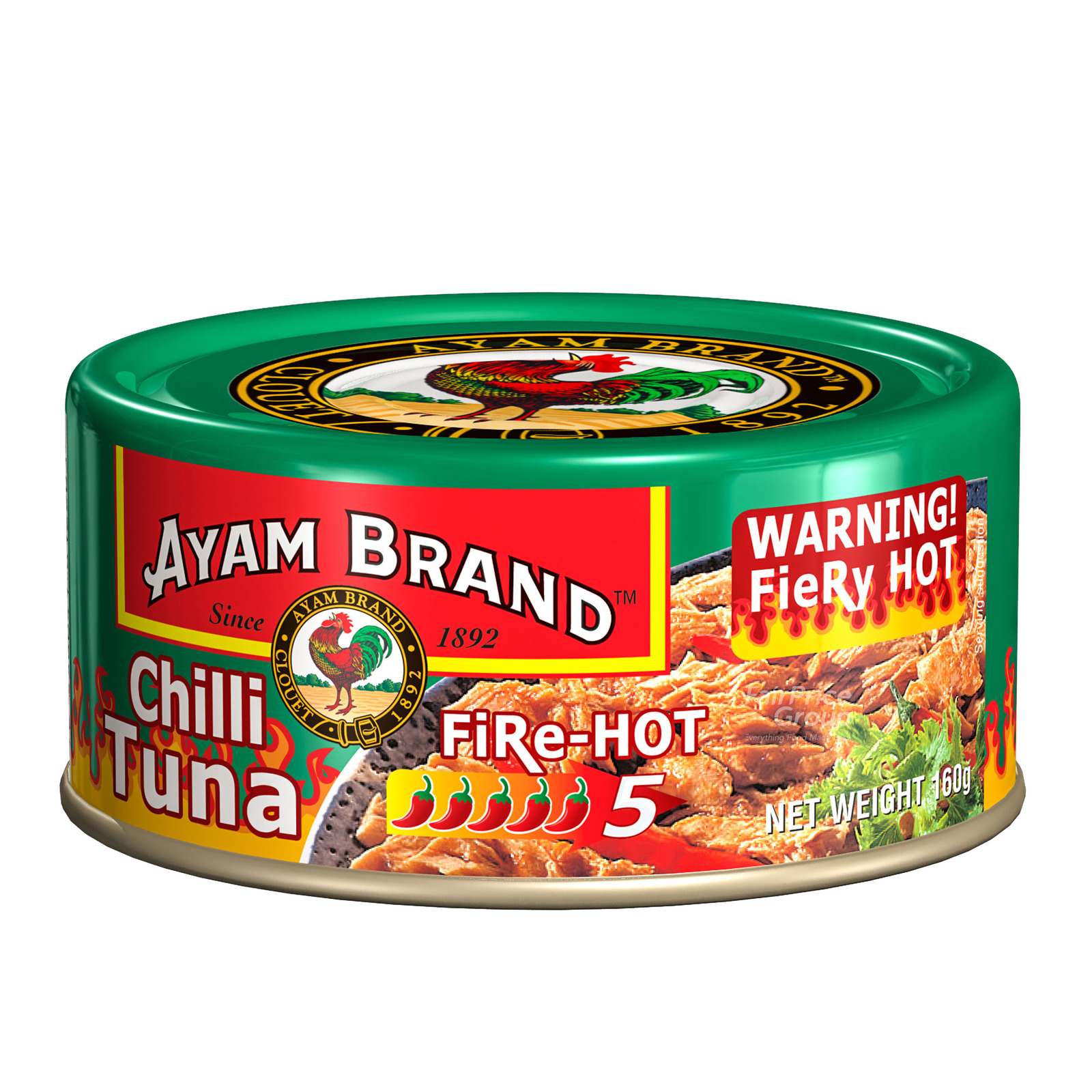Ayam Brand Tasty Tuna Fire Hot Chili (Spiciness Level 5) NTUC FairPrice