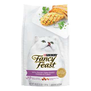 Fancy Feast Dry Cat Food - Savory Chicken & Turkey