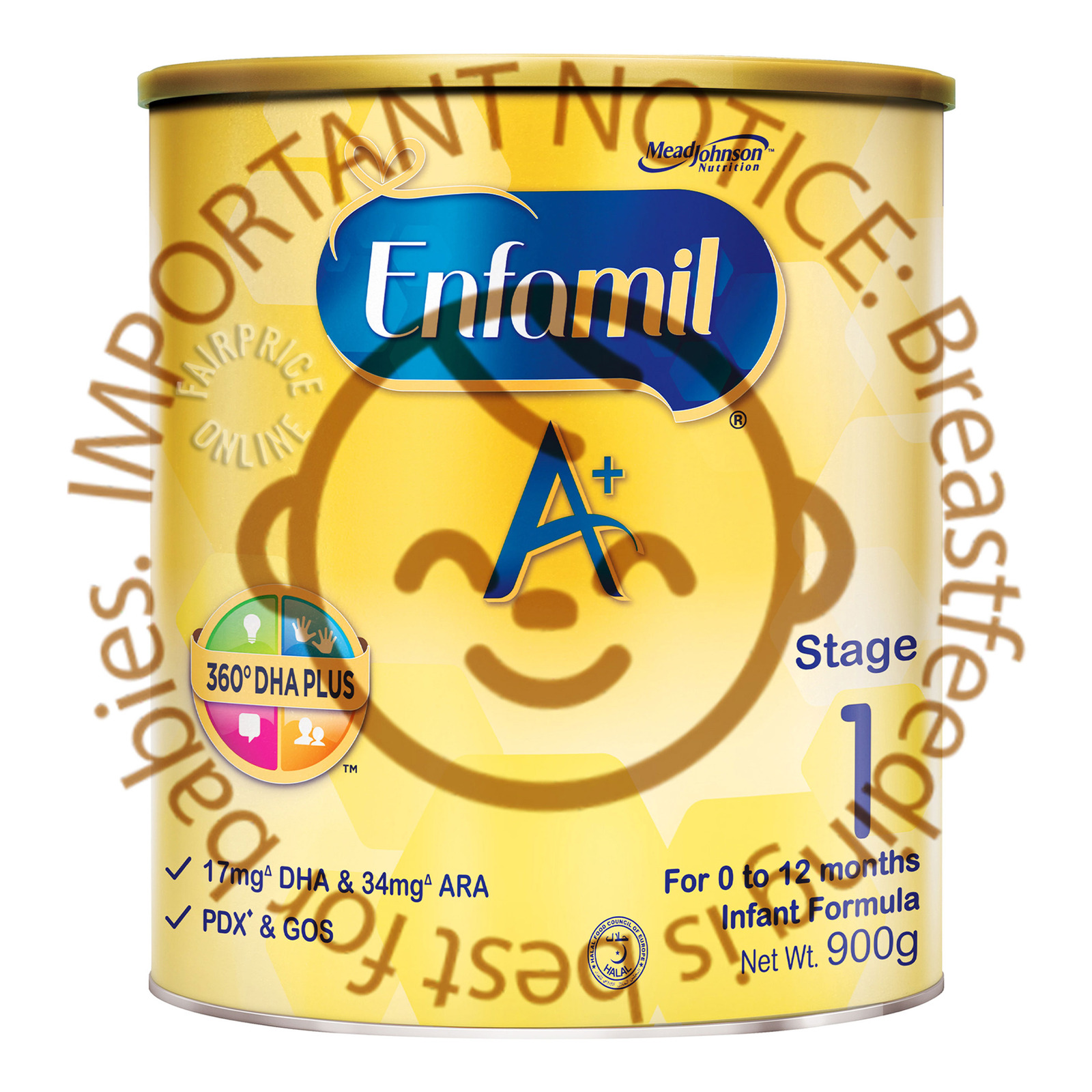 Enfamil A+ Infant Milk Powder Formula - Stage 1
