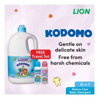 Kodomo Baby Laundry Detergent-Nature Care + Travel Set