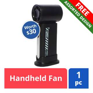 FREE Handheld Fan (worth $30)