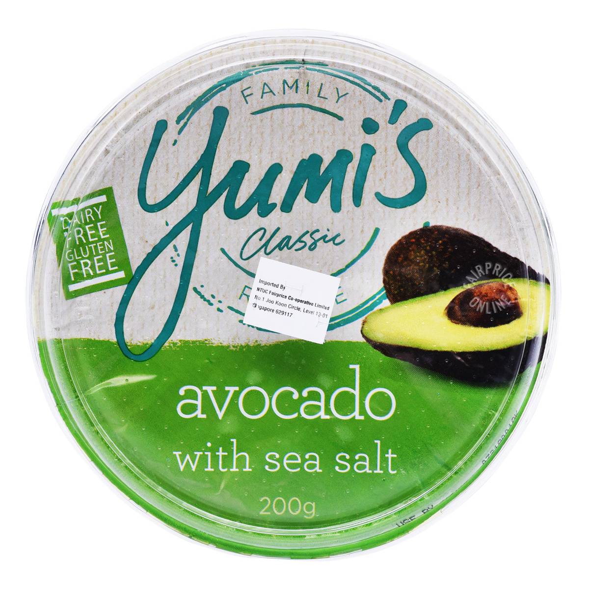 Yumi's Classic Recipe Dip Avocado with Sea Salt NTUC FairPrice