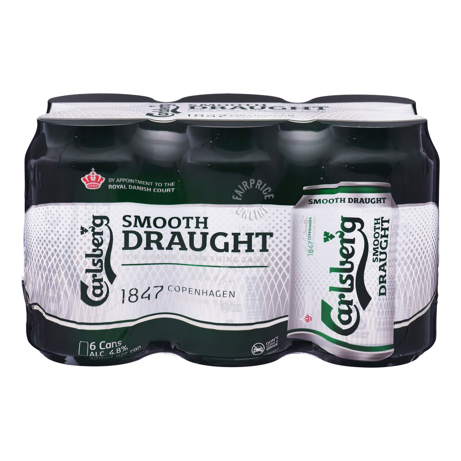 Carlsberg Can Beer - Smooth Draught