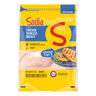 Sadia IQF Skinless Chicken Breast