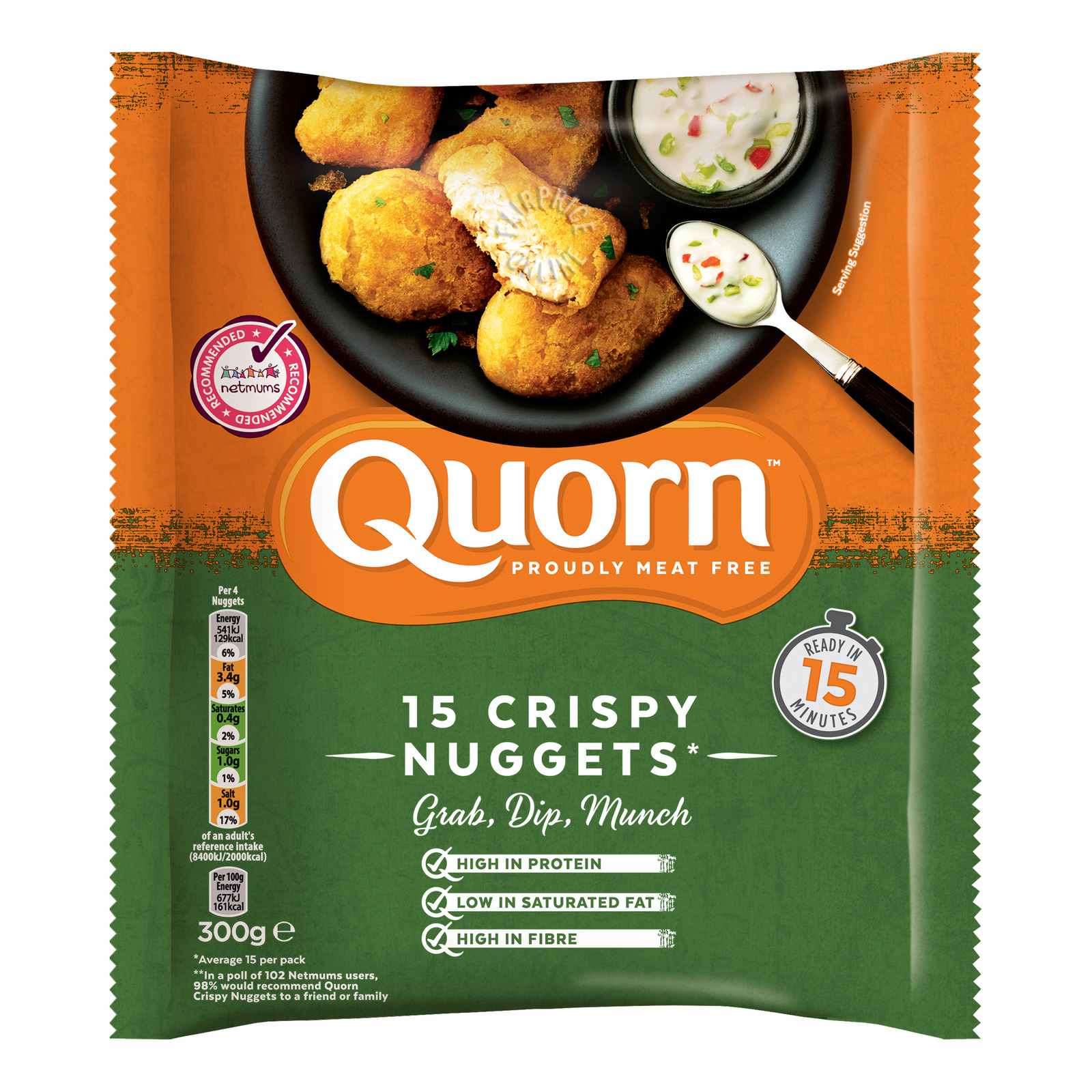 Quorn Proudly Meat Free Crispy Nuggets | NTUC FairPrice