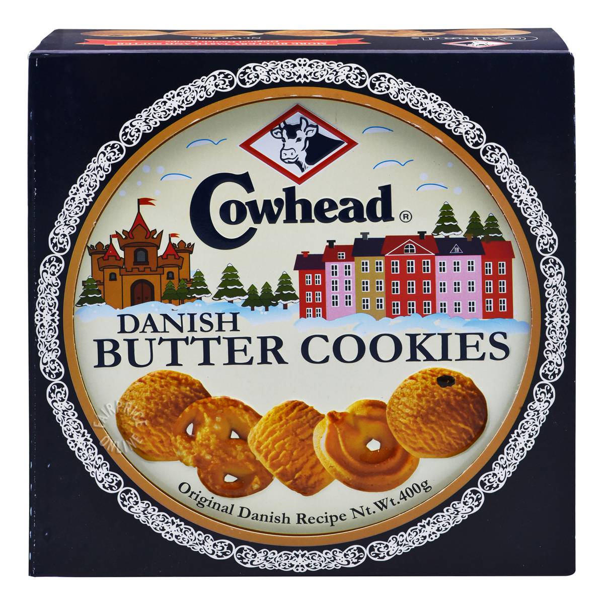 Cowhead Danish Butter Cookies Tin NTUC FairPrice