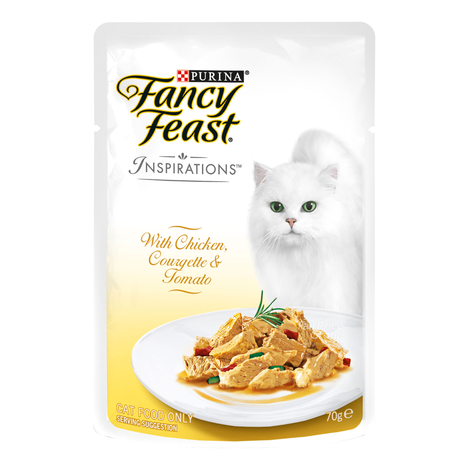 Fancy Feast Inspirations Cat Food - Chicken, Courgette & Tomato