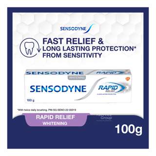 Sensodyne Rapid Relief Toothpaste - Whitening