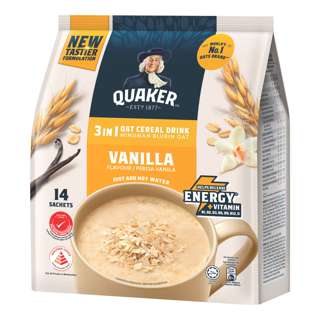Quaker Oats - 3 in 1 Vanilla Oat Cereal Drink
