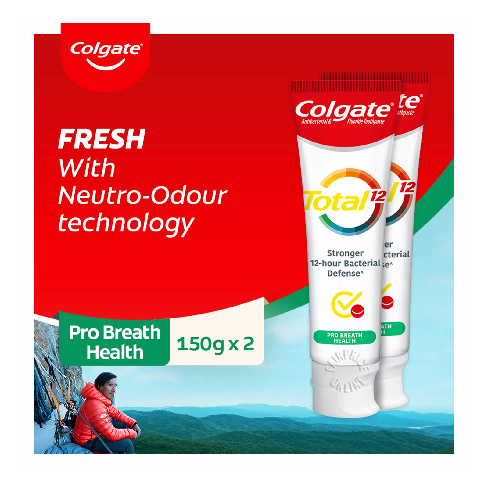 Colgate Total Toothpaste Pro Breath Health NTUC FairPrice