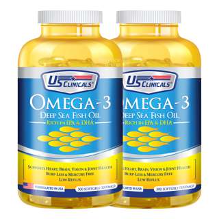 Usclinical Omega-3 Deep Sea Fish Oil Softgels Usclinical Omega-3 Deep Sea Fish Oil Softgels