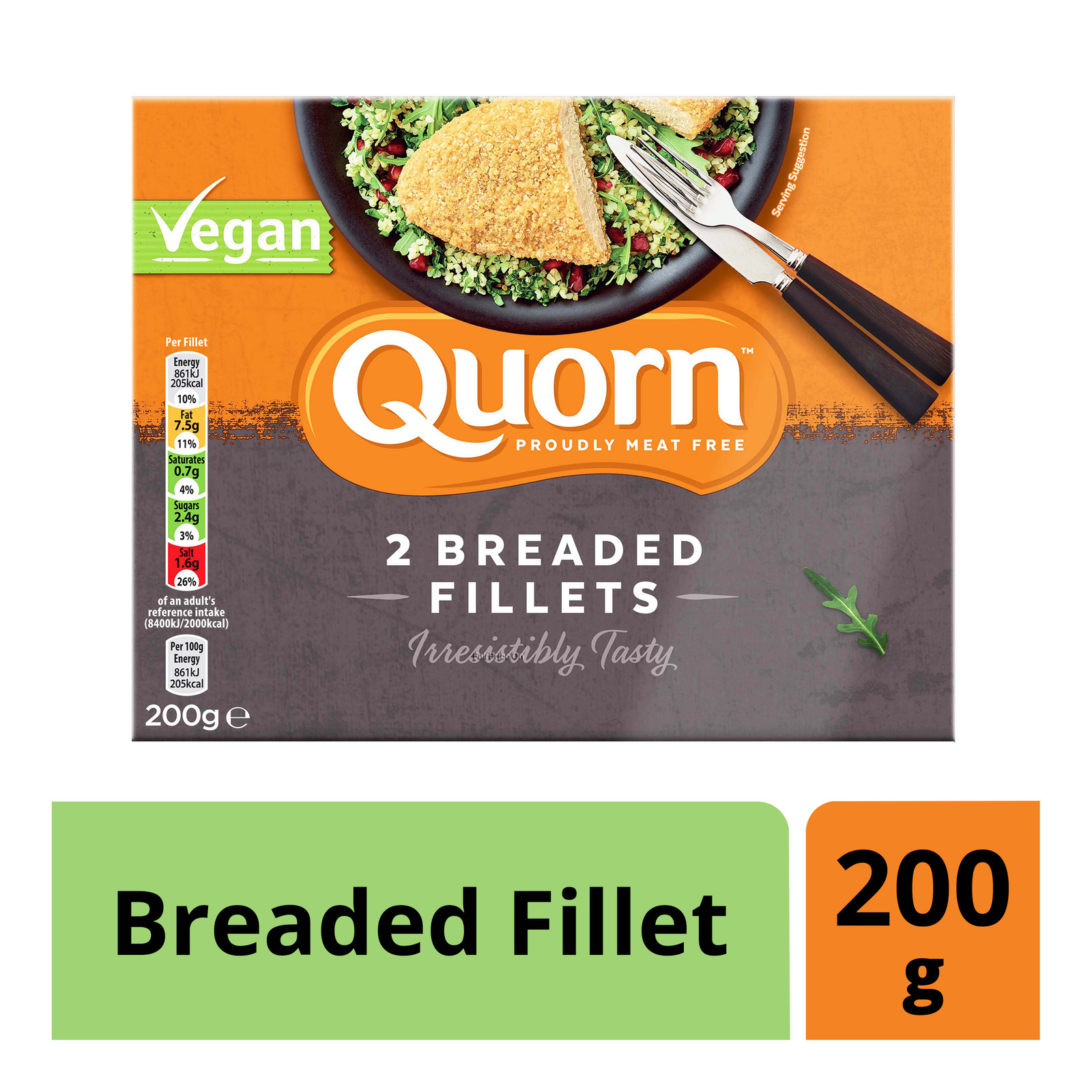 Quorn Frozen Vegan Breaded Fillet | NTUC FairPrice