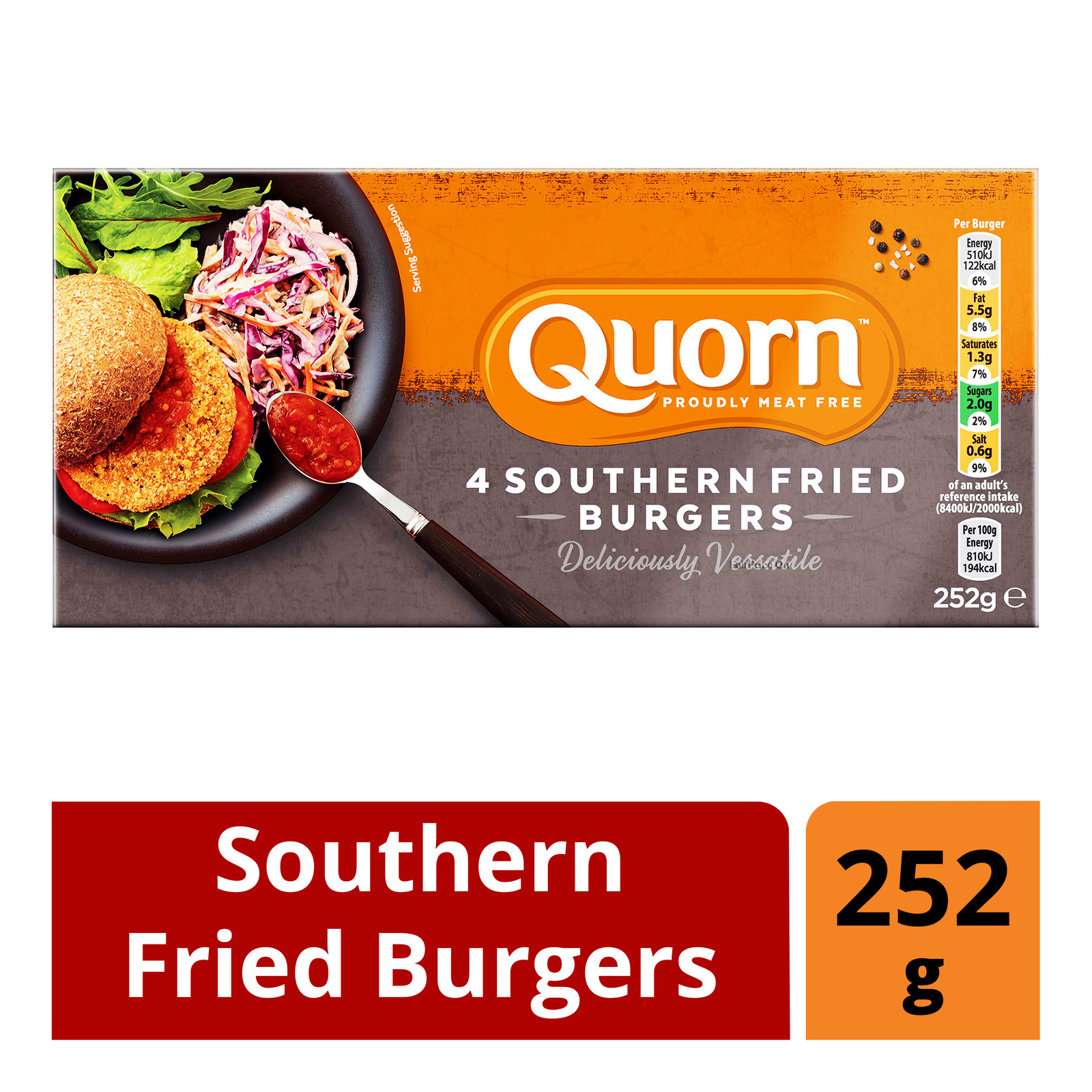 Quorn Frozen Southern Fried Burgers | NTUC FairPrice