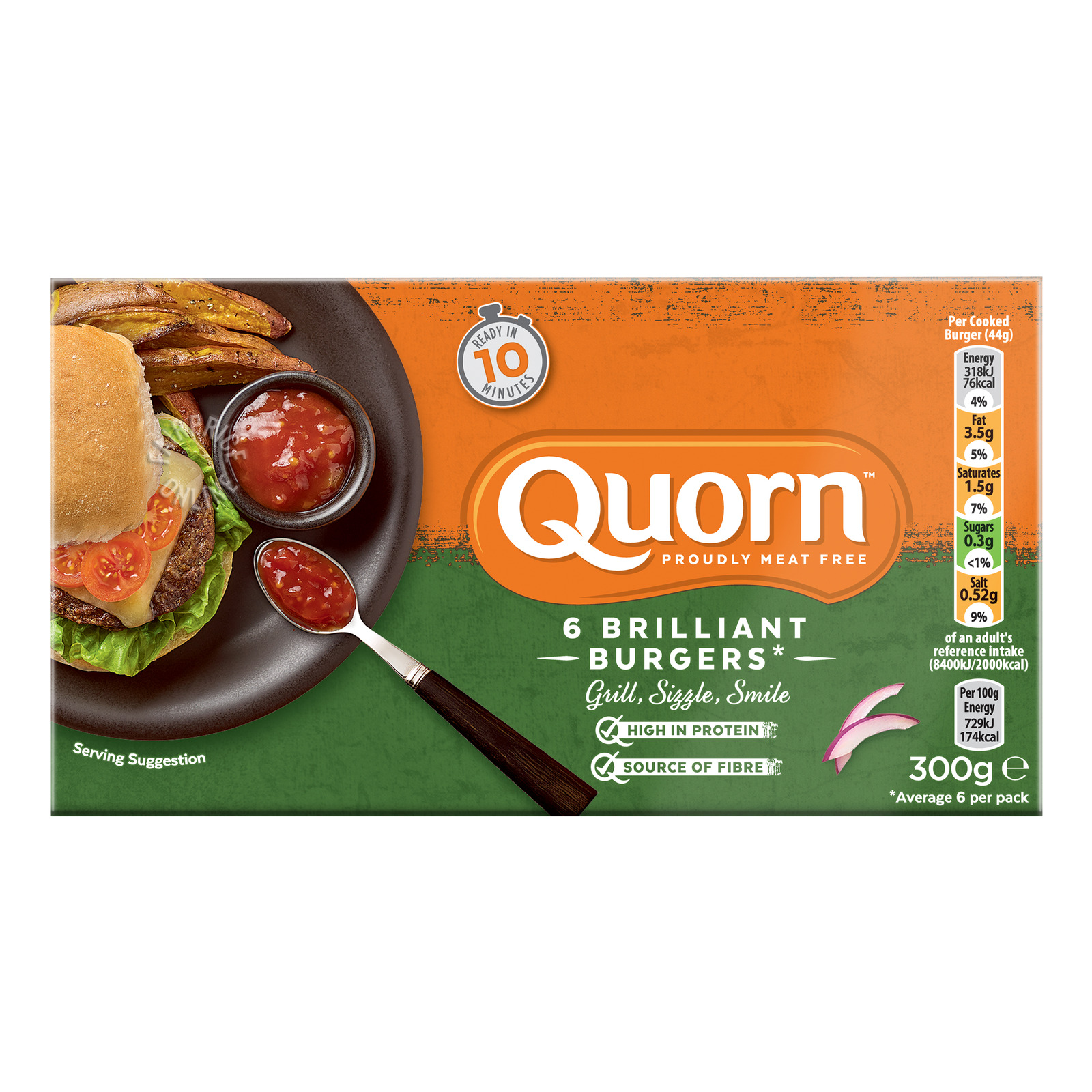 Quorn Frozen Burgers | NTUC FairPrice