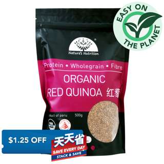 Nature's Nutrition Organic Red Quinoa