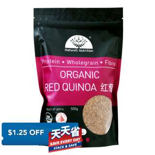 Nature's Nutrition Organic Red Quinoa