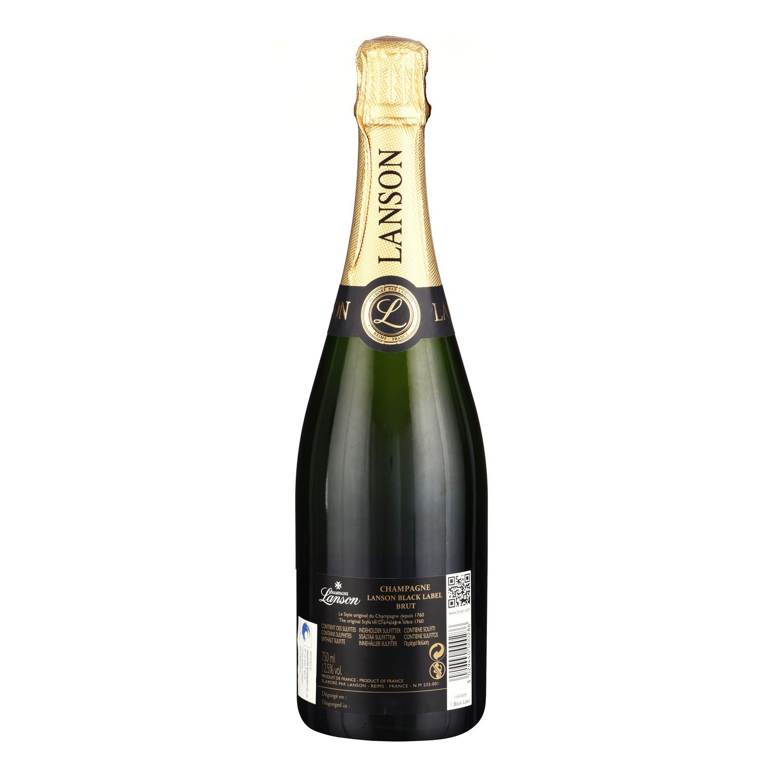 Lanson Champagne - Black Label Brut | NTUC FairPrice
