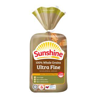 Sunshine Wholemeal Bread - Ultra Fine