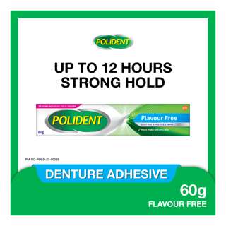 Polident Denture Adhesive Cream - Flavour Free