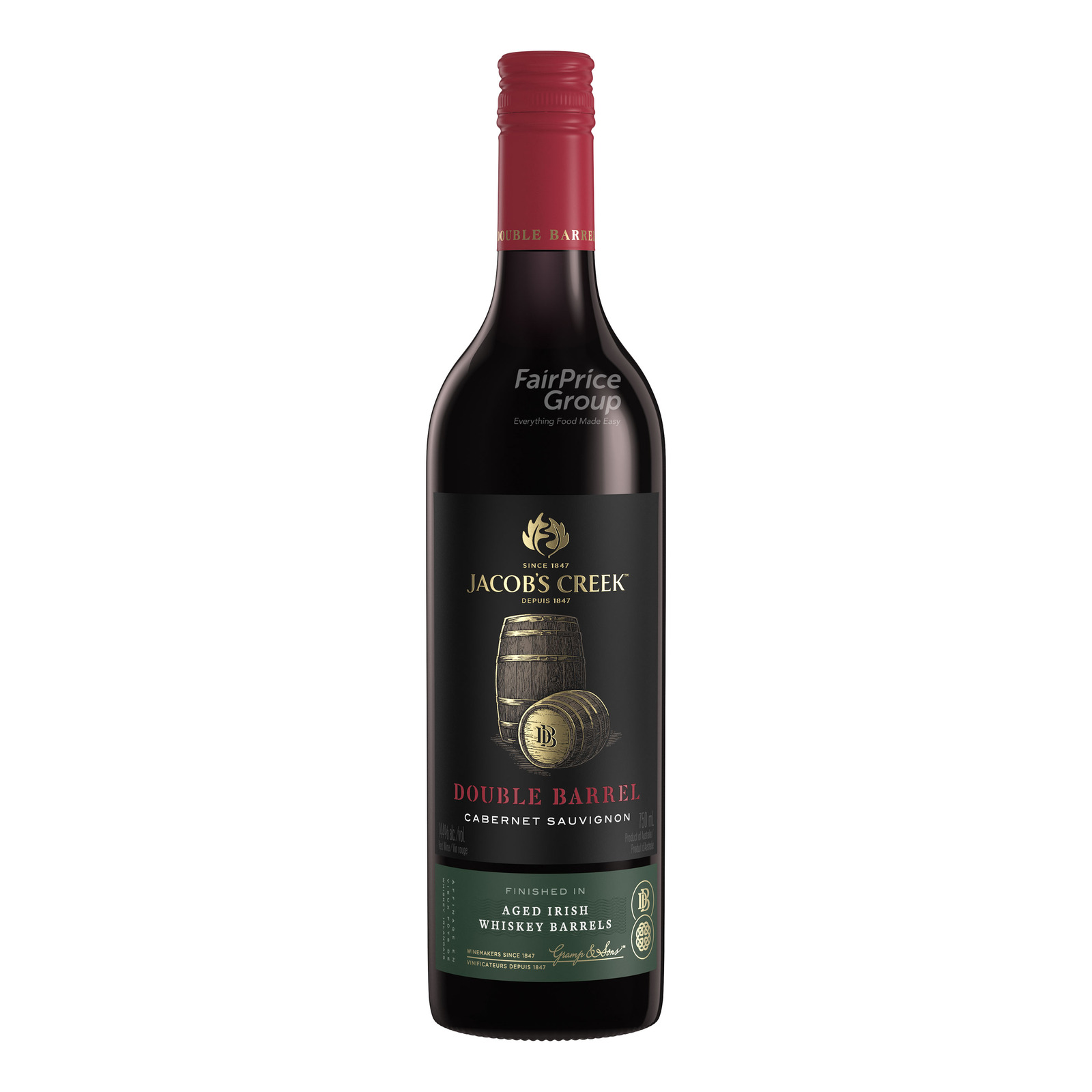 Jacob's Creek Red Wine Double Barrel Sauvignon) NTUC
