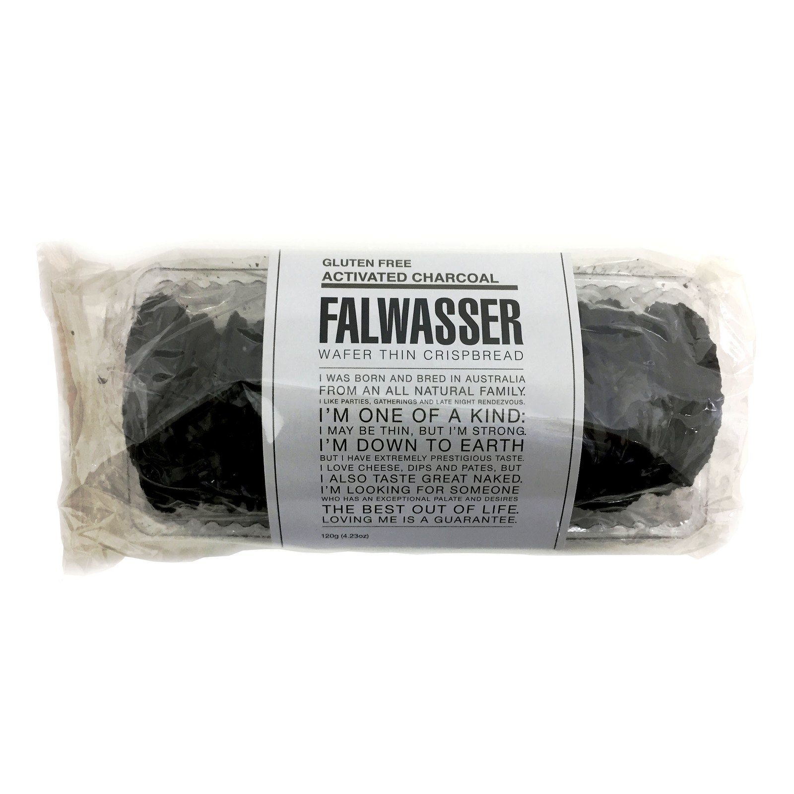 Falwasser Wafer Thin Crispbread Charcoal NTUC FairPrice