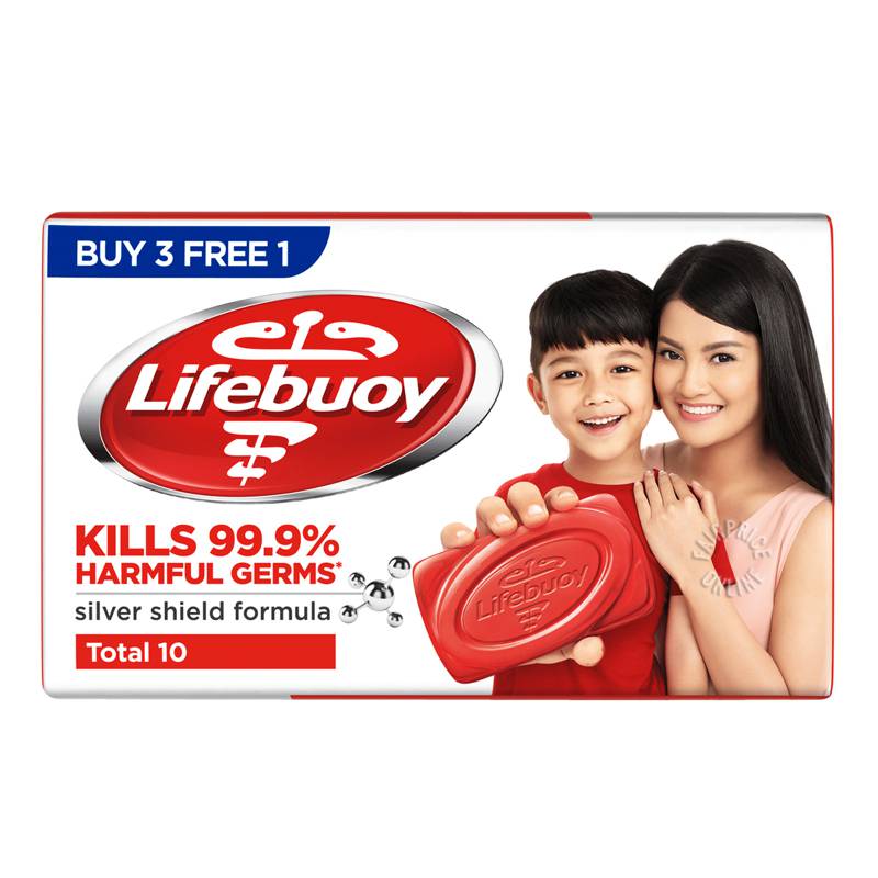Lifebuoy Bar Soap Total 10 NTUC FairPrice