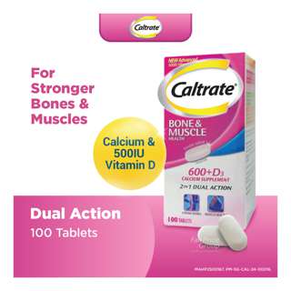 Caltrate Bone & Muscle Health Calcium Supplement