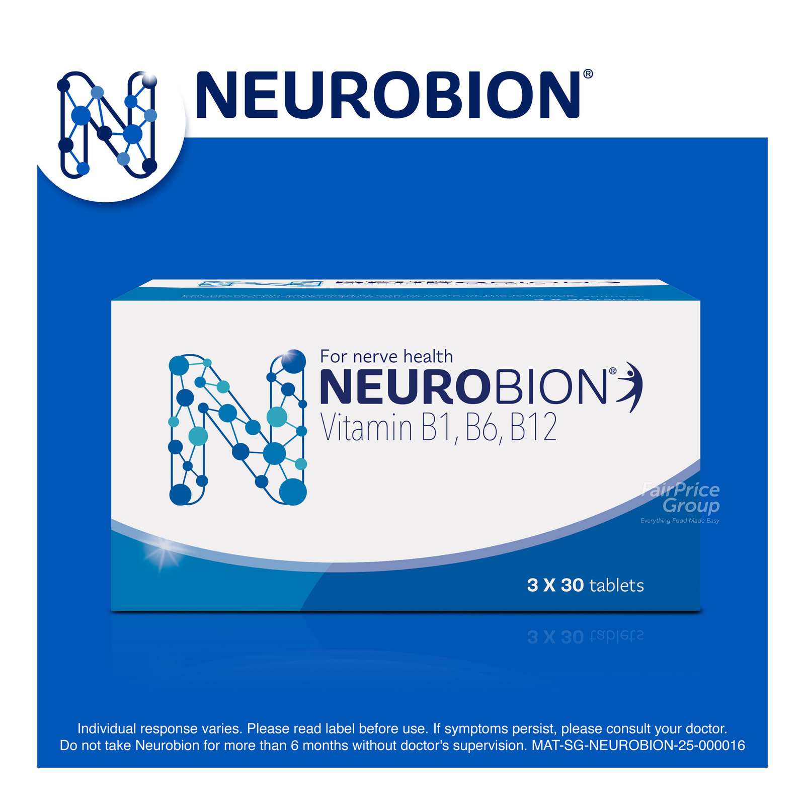 Neurobion Vitamin B Tablets | NTUC FairPrice