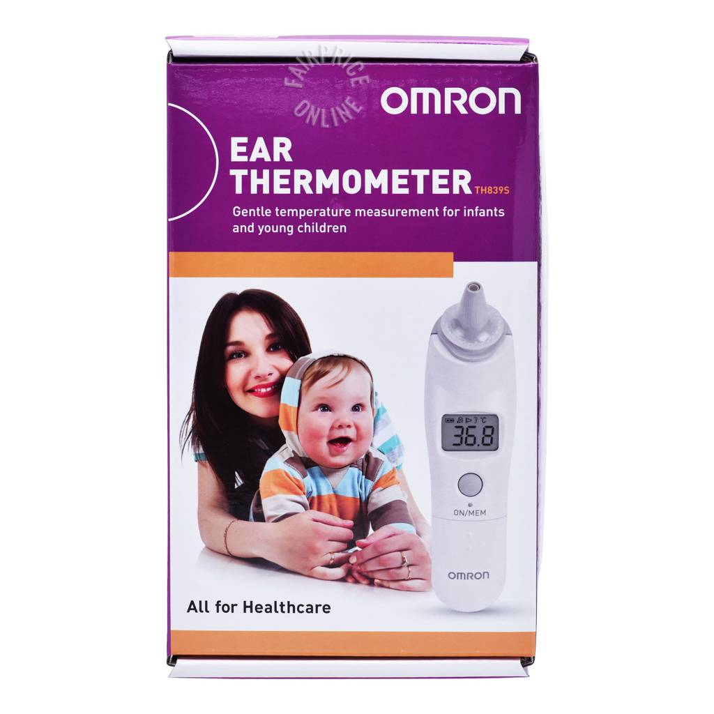 Omron Ear Thermometer TH839S NTUC FairPrice