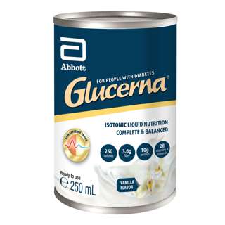 Abbott Glucerna Isotonic Liquid Nutrition - Vanilla