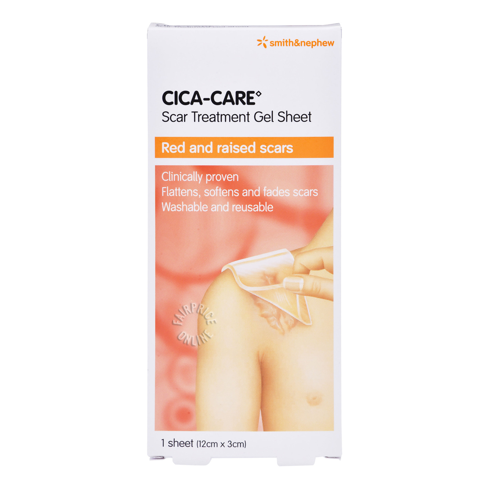 S&N CicaCare Scar Treatment Gel Sheet NTUC FairPrice