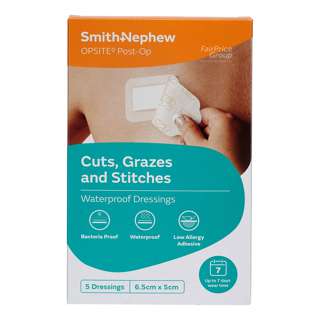 Smith & Nephew Opsite Post-Op Clear Film Dressing
