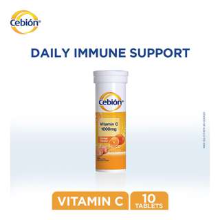 Cebion Vitamin C Effervescent Tablet - 1000mg (Orange)