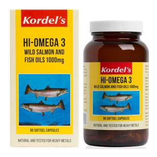 Kordel's Hi-Omega 3 Fish Oils Capsules