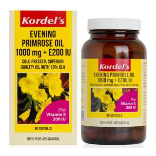Kordel's Evening Primrose Oil 1000mg + E 200IU