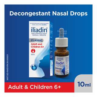 Iliadin Adult Nasal Decongestant Solution - Drops Iliadin Adult Nasal Decongestant Solution - Drops