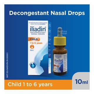 Iliadin Decongestant Nasal Drops - Child (1 - 6 years)
