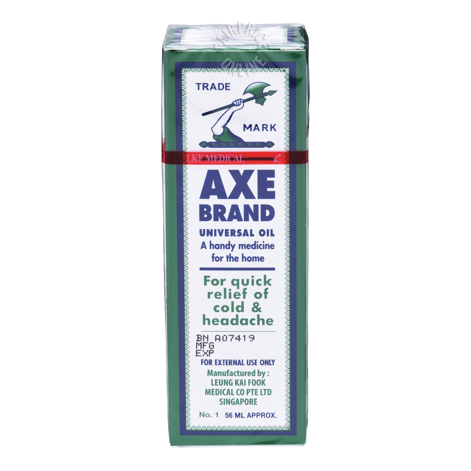 Axe Brand Medicated Oil No.1
