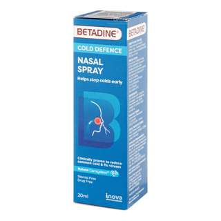 Betadine Cold Defense Nasal Spray