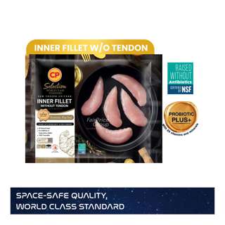 CP Selection Raw Frozen Chicken Fillet – Inner without Tendon