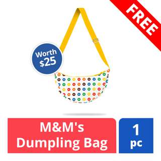 FREE M&M's Dumpling Bag (worth $25)
