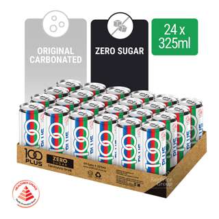 100 Plus Zero Sugar Can Drink - Original 100 Plus Zero Sugar Can Drink - Original