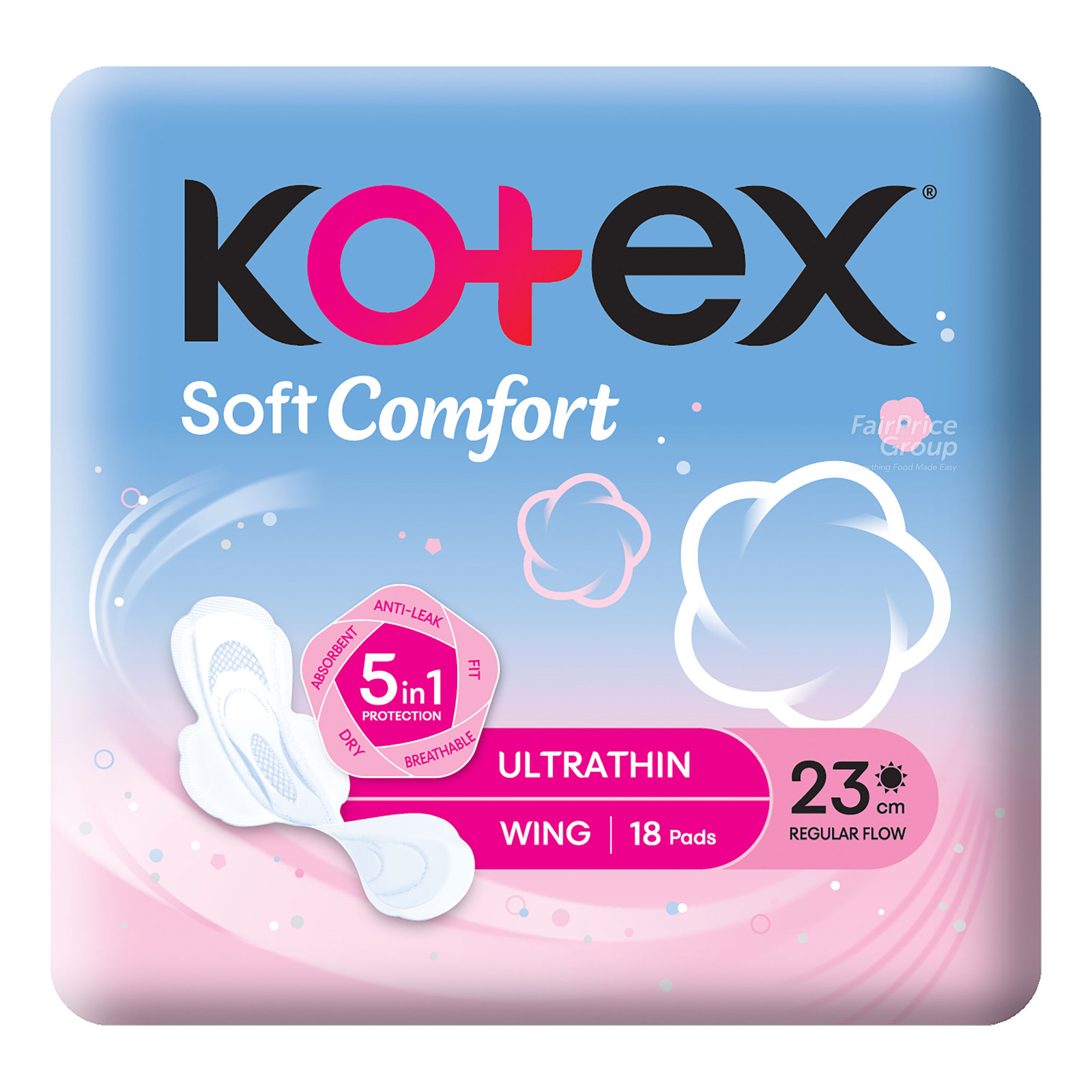 Kotex Soft Air Super Ultrathin Pads - Regular (23cm)