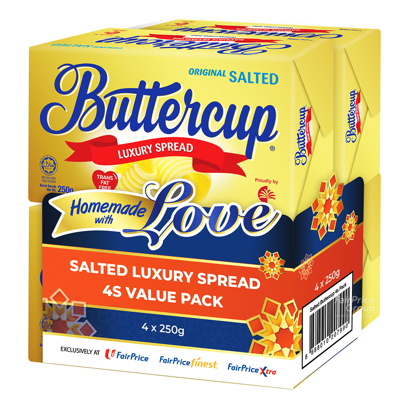 Buttercup Luxury Spread Block Salted NTUC FairPrice