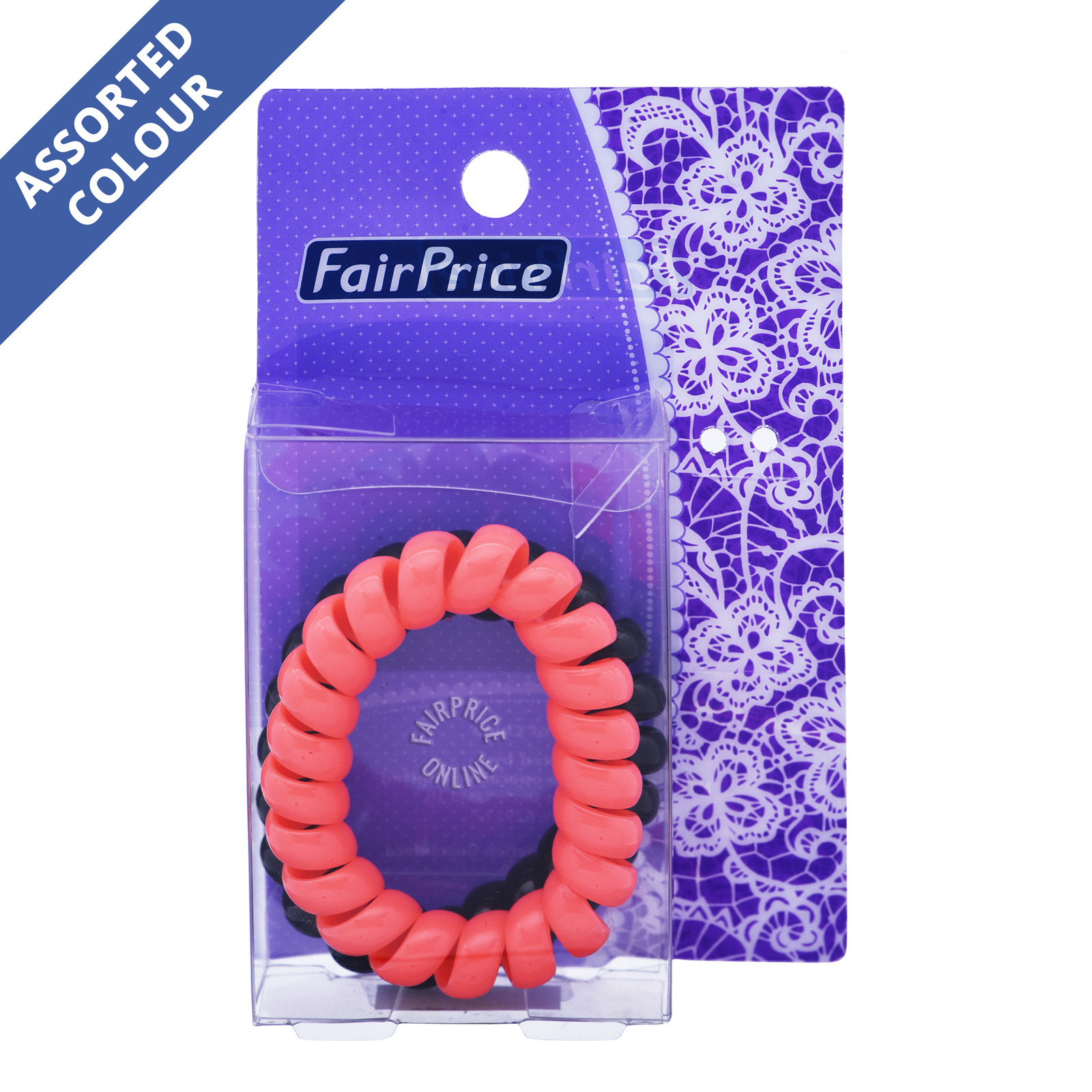 Fairprice Wired Hair Band - 1 Black + 1 Colour
