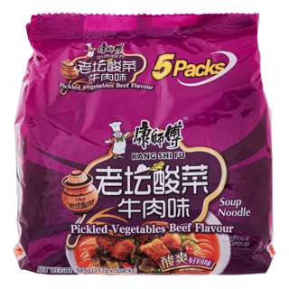 Kang Shi Fu Instant Noodle - Pickled Vegetables Beef
