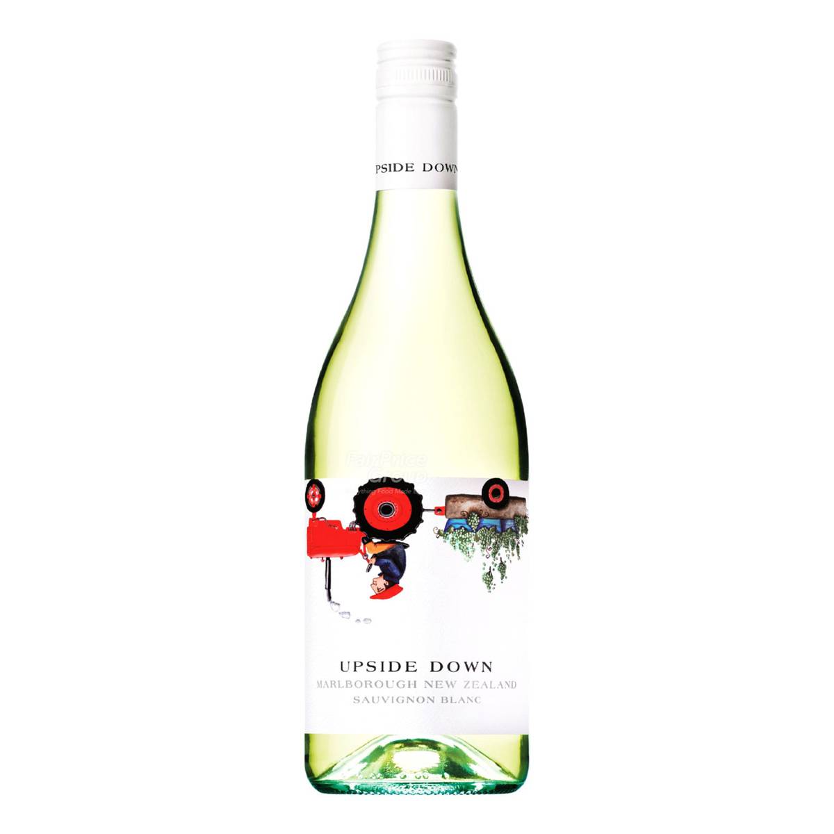 Upside Down White Wine Sauvignon Blanc NTUC FairPrice